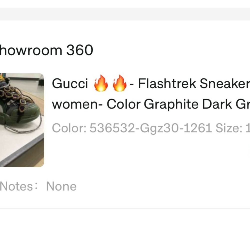 Gucci sneakers